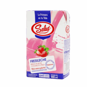 leche salud de fresa
